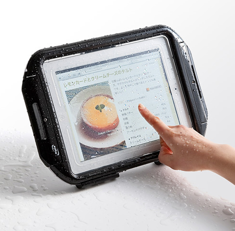 Protection tanche et sangle pour iPad: Ecran tactile idal pour les terrasses? -- 08/03/11