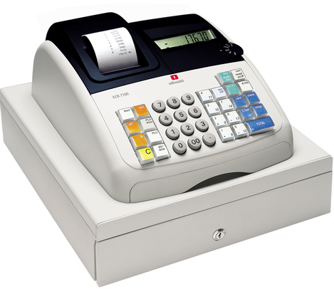 caisse enregistreuse Olivetti ECR 7100