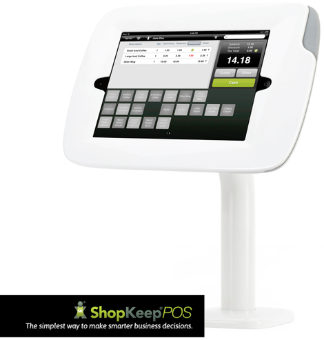 caisse enregistreuse tactile  base d'iPad et ShopKeep