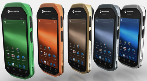 Les couleurs du Motorola MC40