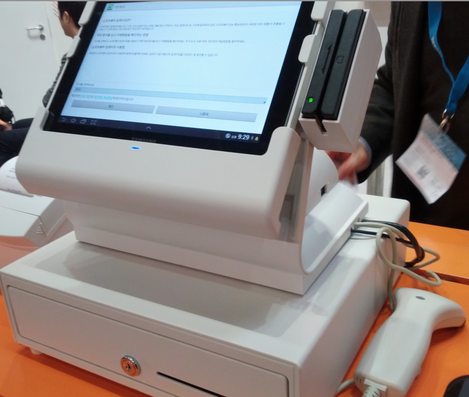 Bixolon BDS-100 : caisse enregistreuse avec tablette tactile Android standard !