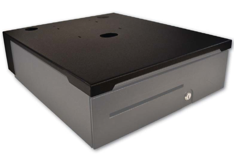 APG Caddy SP Organizer : Le tiroir-caisse sert à passer/cacher les câbles et l'alimentation de l'imprimante !