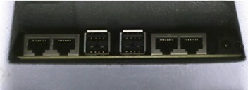 Connectique (Ethernet, RS232...) du CashPad