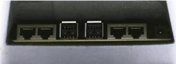 Connectique (Ethernet, RS232...) du CashPad Connectique (Ethernet, RS232...) du CashPad