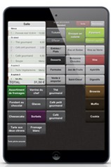 Logiciel de prise de commande sur CashPad