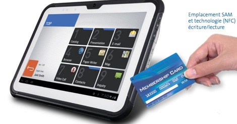 Tablette tactile Casio V-T500 : excellente tablette pour les marchés et l'utilisation mobile en magasin/restaurant