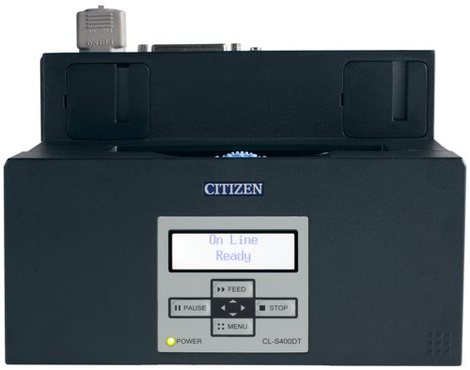 Ecran LCD de l'imprimante Citizen