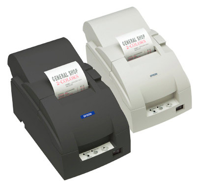 Imprimante-ticket Epson TM-U220A avec impression en deux couleurs