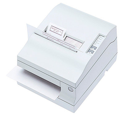 Imprimante multifonctions Epson TM-U950, entirement matricielle, avec un lecteur MICR en option