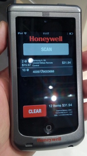 Honeywell Captuvo SL22: professionnalisez votre iPod Touch avec scanner 1D/2D, 2me batterie, et boitier de protection! -- 28/03/13