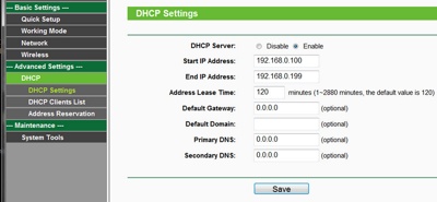 DHCP