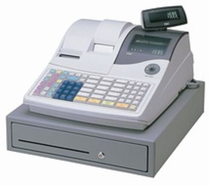 Caisse'Mag - Caisse enregistreuse Toshiba Tec MA-1595 : Le haut de